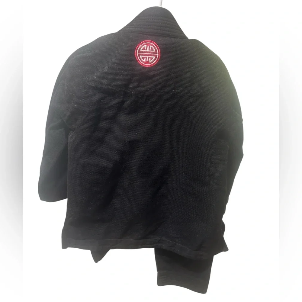 Maeda Red Label Kids Black Jiu Jitsu Gi Set